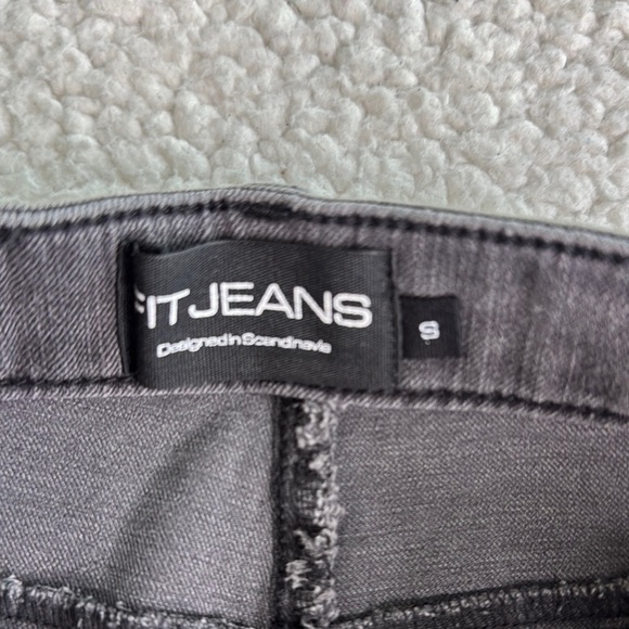 FITJEANS 360 V2 High Waisted Grey Jeans - Picture 2 of 5
